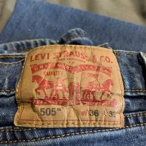 Levi 505 36w32l